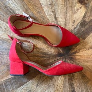 Red New Day Heels